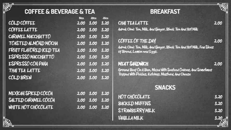 Timeless Coffee & Tea Selections