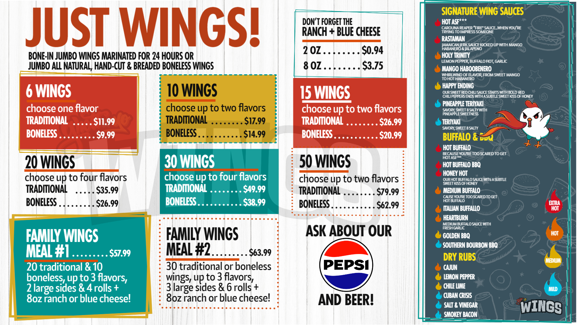 Meniu Wings 3