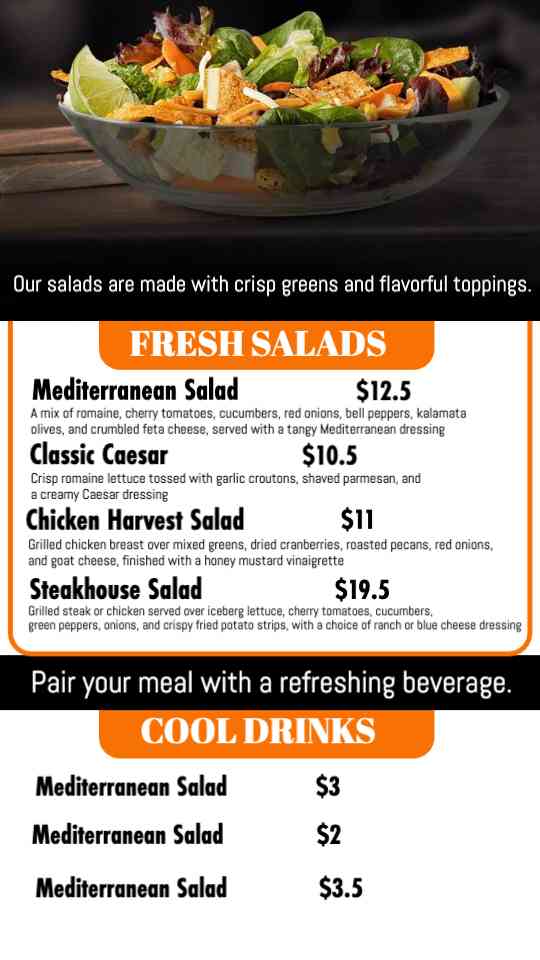 Premium Burger & Combo Display