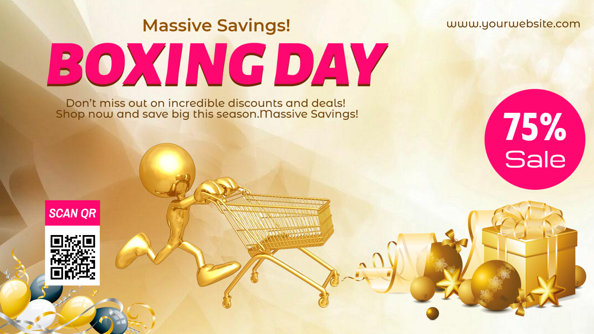 Boxing Day Mega Sale Flyer