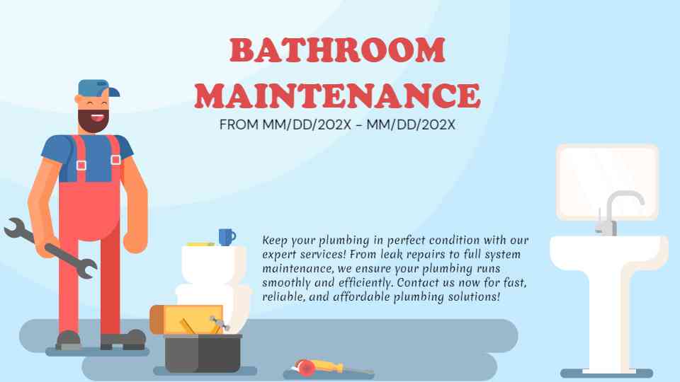 Comprehensive Maintenance Planner Template
