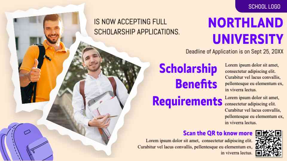 Comprehensive University Scholarship Offer