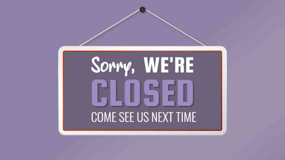 Office Hours Notification Board