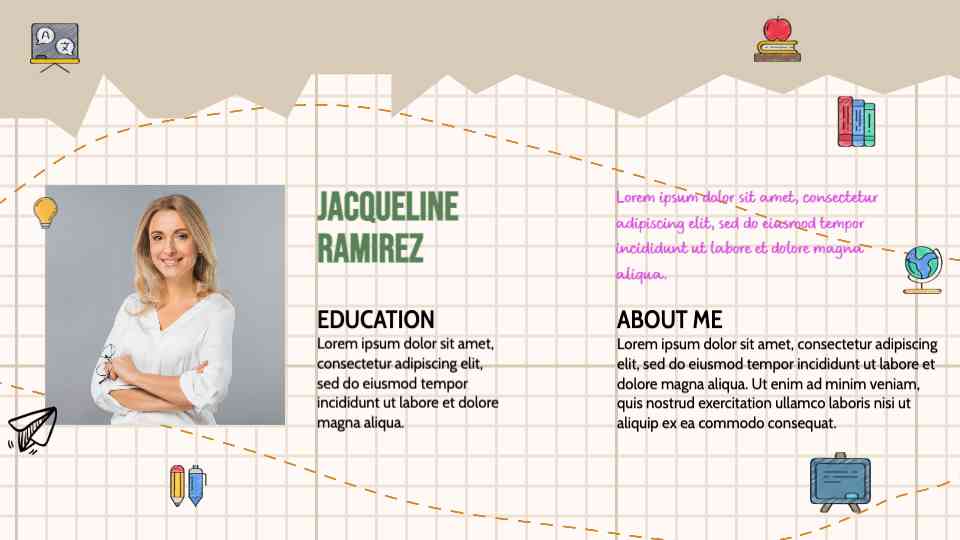 Academic Profile Showcase