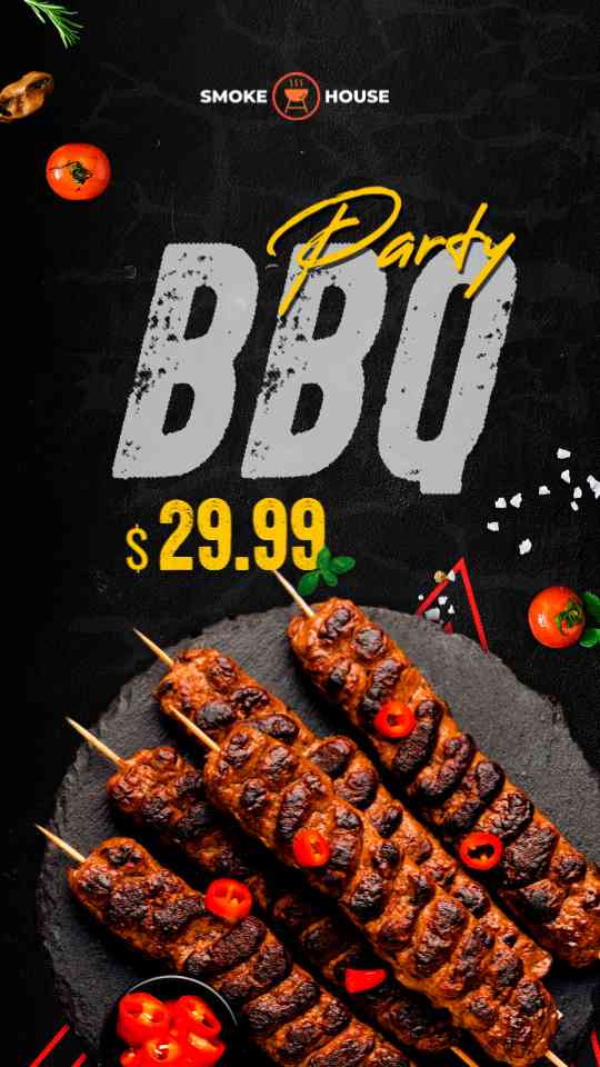 Smoky BBQ Feast Display