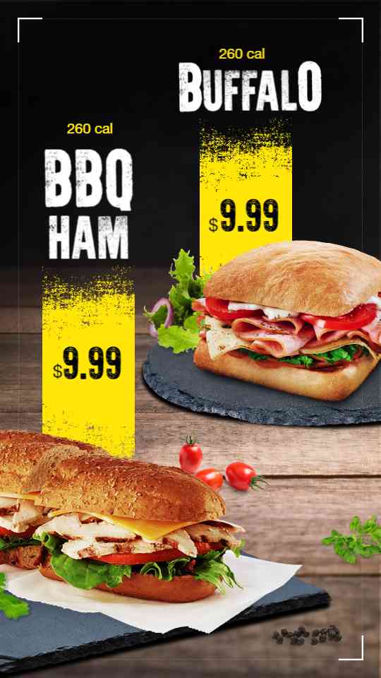 Bold & Savory Sandwich Selections