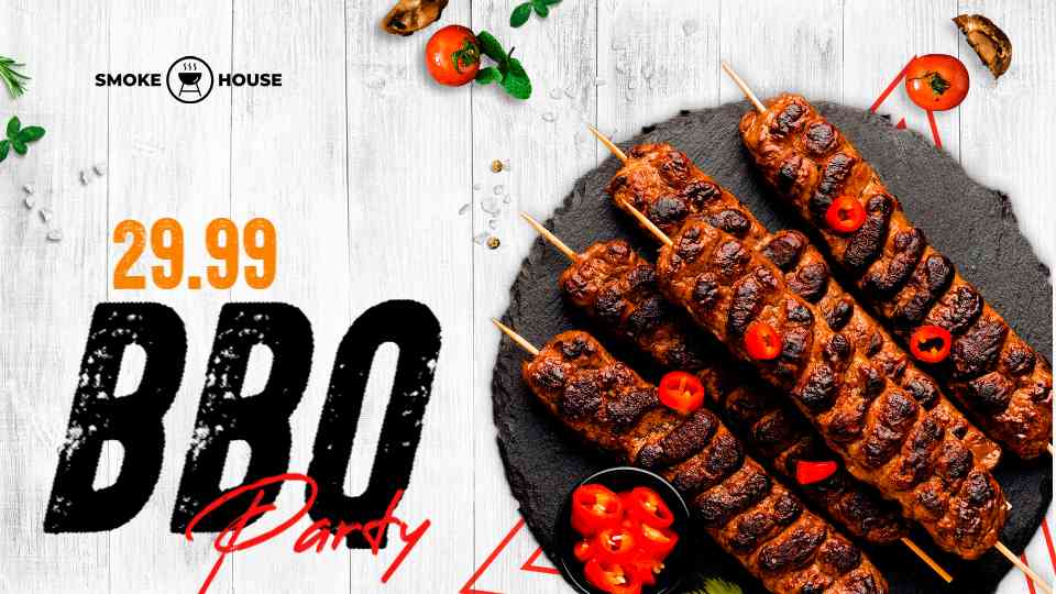 Grilled BBQ Special Display