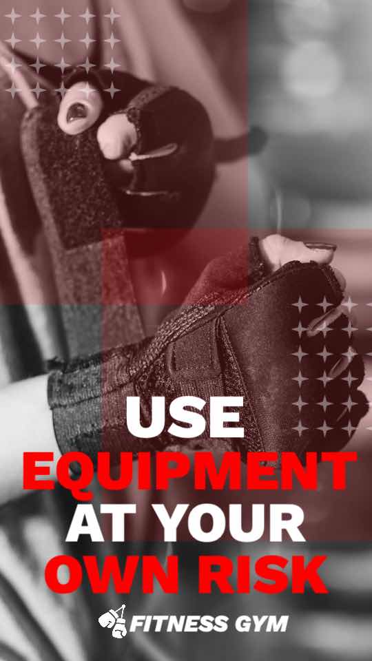 Gym Equipment Safety Notice