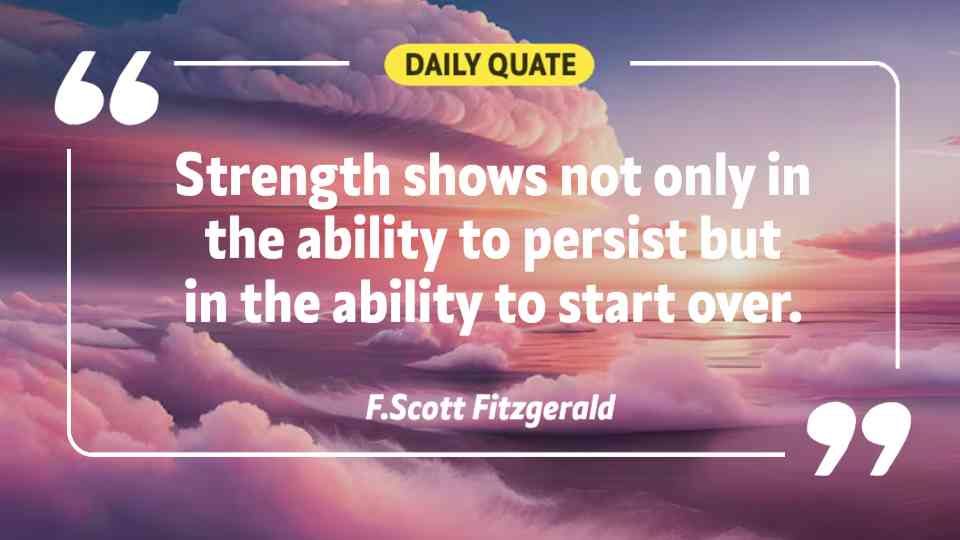 Resilience and Growth Inspirational Quote