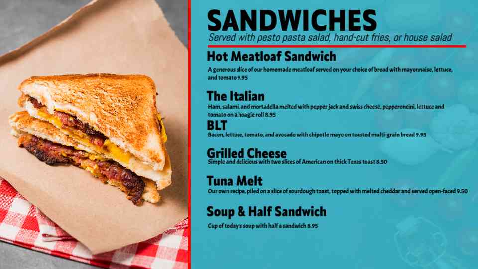 Modern Burger Menu Master Template