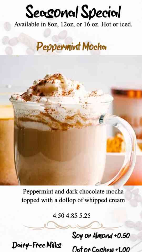 Seasonal Specialty Coffee Showcase