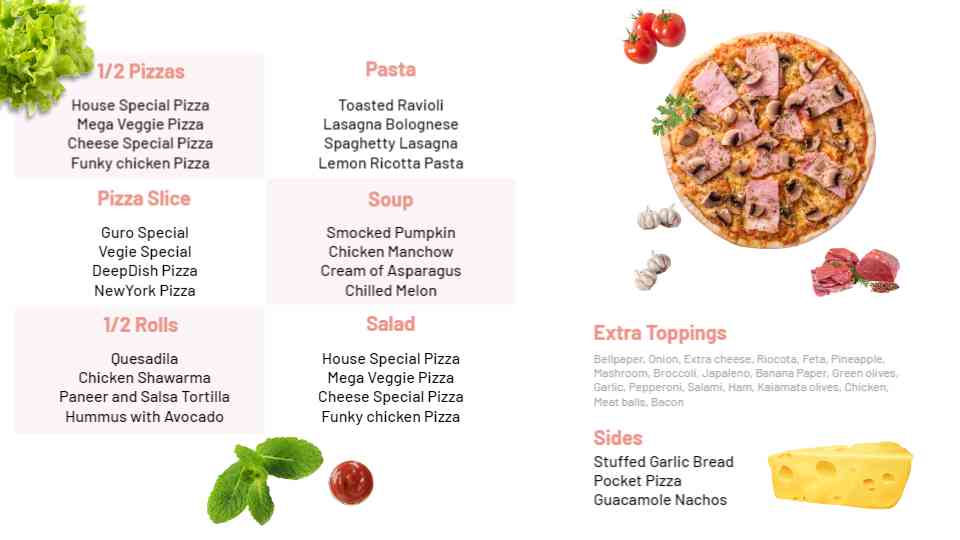Savory Pizza & Toppings Guide