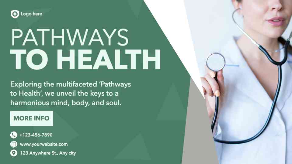 Pathways to Health Wellness Flyer Template