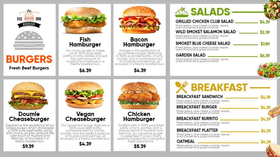 “Premium Fresh Beef Burger Selection