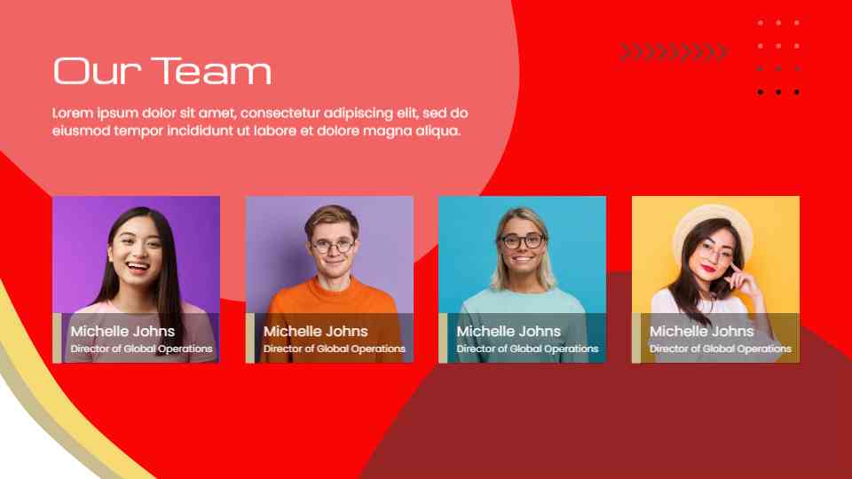 Dynamic Team Member Highlight