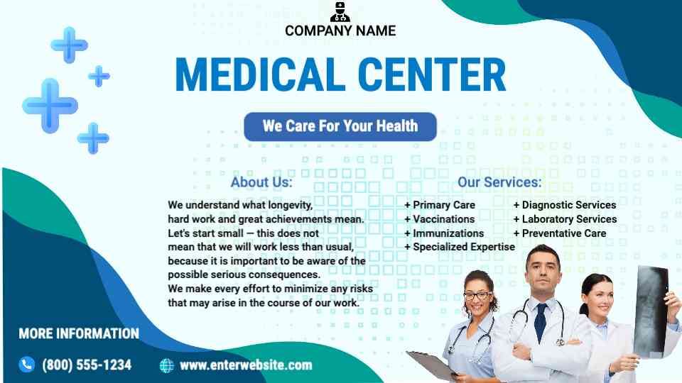 Comprehensive Healthcare Services Flyer Template