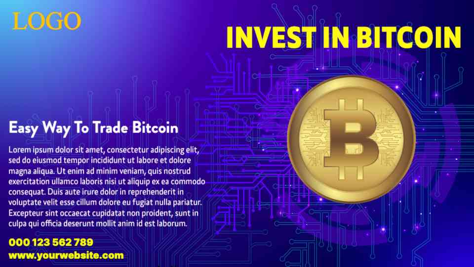 Bitcoin Investment Opportunity Display