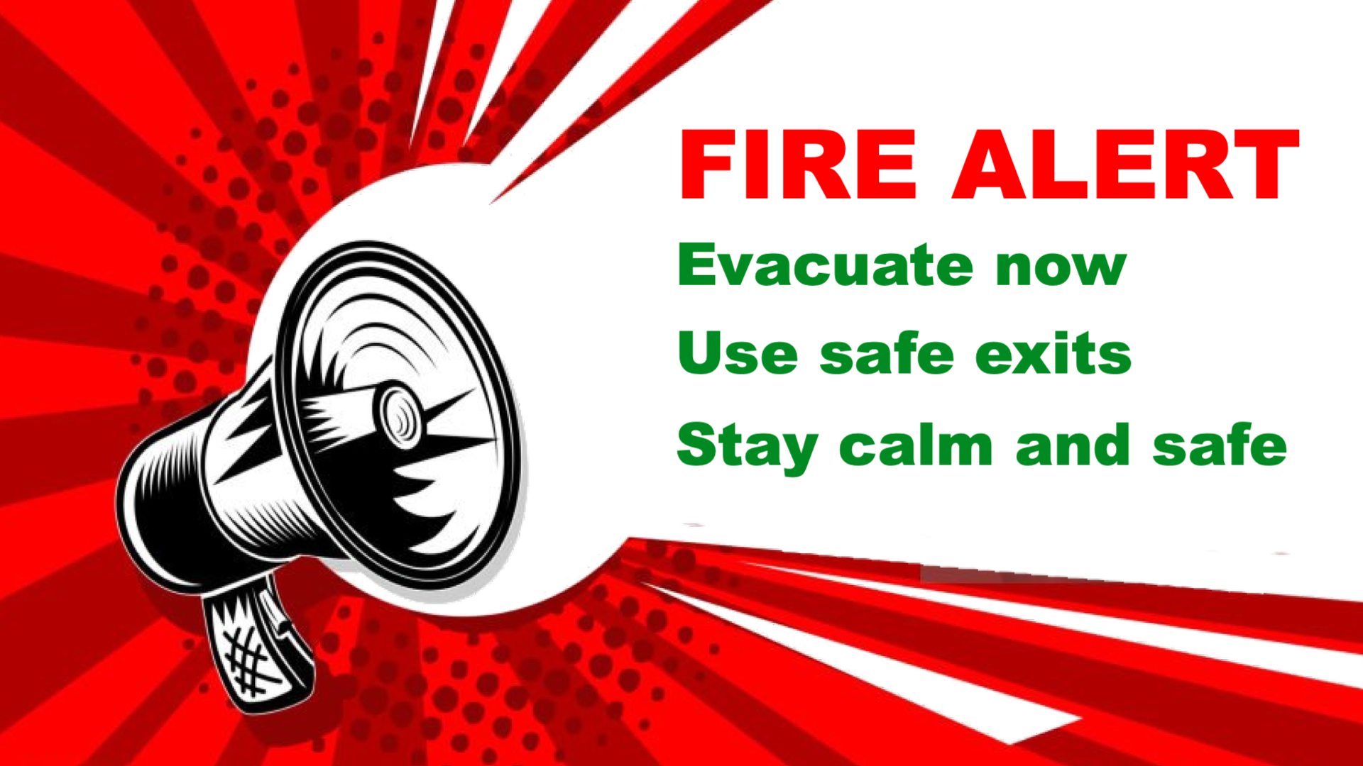 Fire Emergency Alert Notification