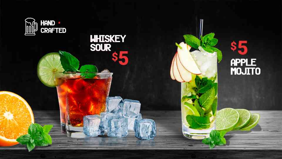 Signature Cocktail Duo Display
