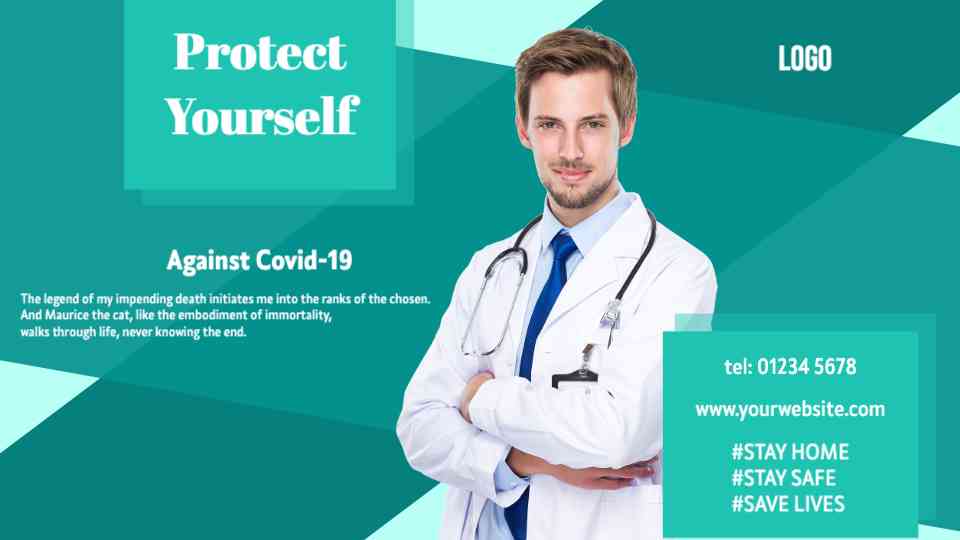 Covid-19 Safety and Protection Reminder Template