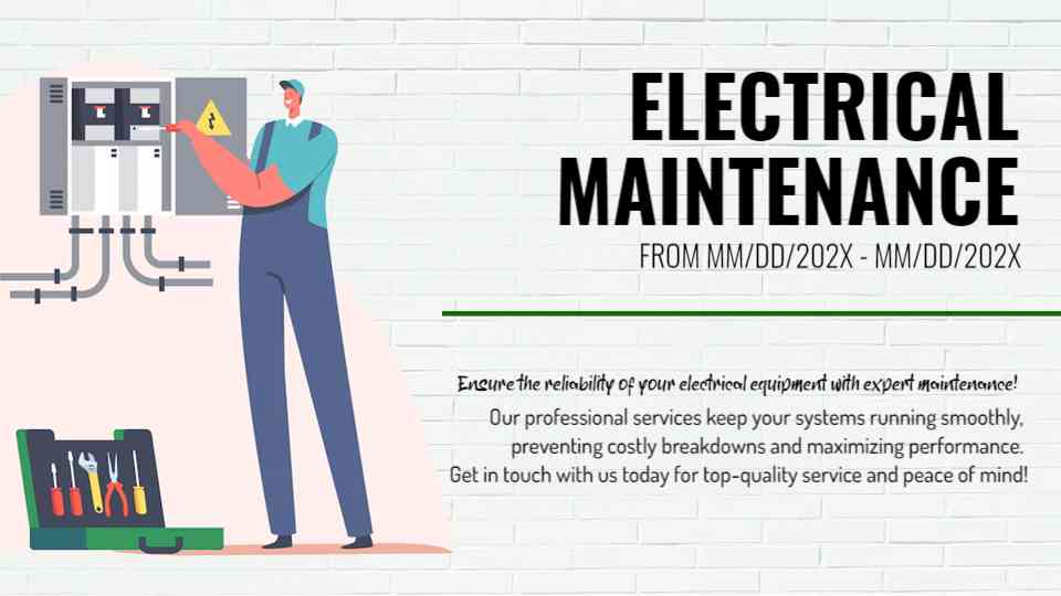 Equipment Maintenance Tracking Template