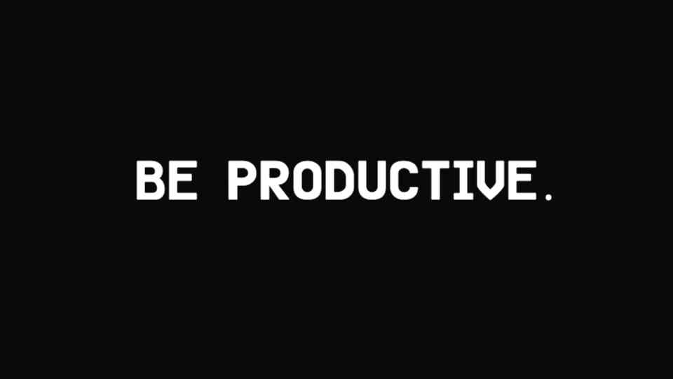 Motivational Productivity Quote Template