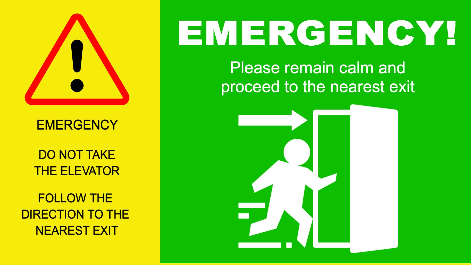 Crisis Exit Notification System